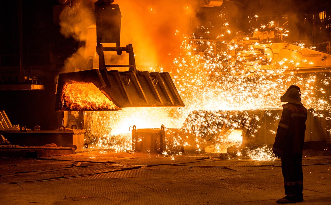 Steel-making coke plants